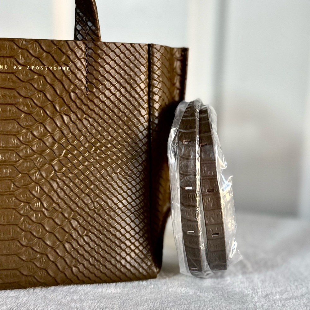 NWT Ampersand As Apostrophe Micro Tote – New Earth Python $473 MSRP (Rare) - Picture 10 of 13